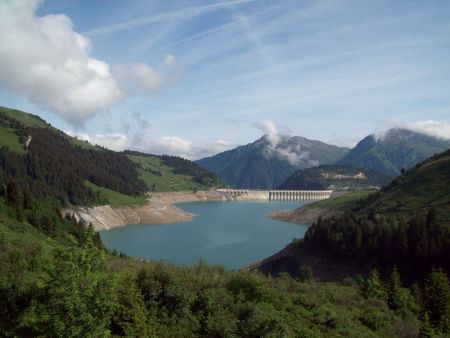 le barrage de Roselend