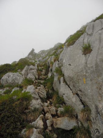 Début du passage du Racapé