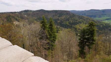 Vue au sommet de la tour.