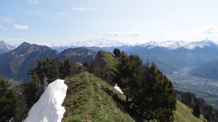 Crête et sommet du Parc du Mouton