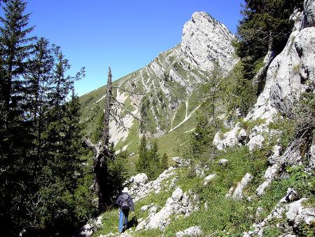 Lance sud de Mallissard et la cabane