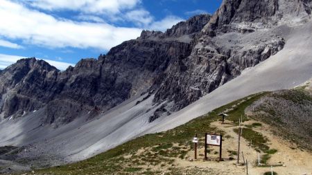 Le col de la Roue (frontière franco-italienne)