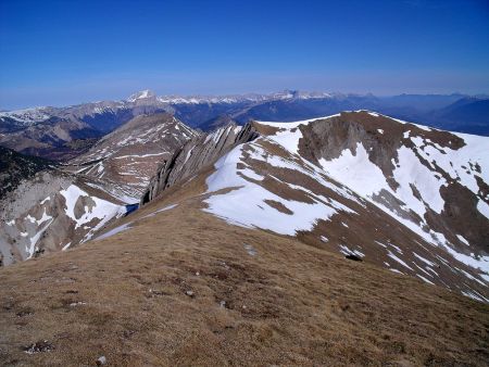 Pendant la descente vers la Crête de l’Archat