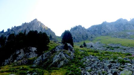 Vers les crêtes du Mouchillon