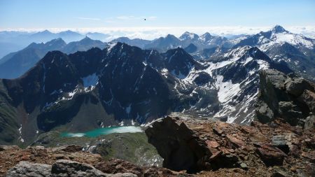 Sommet, vue à l’Est