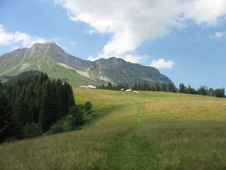 Alpage et Chalets de la Fullie - Mont Colombier (face E)