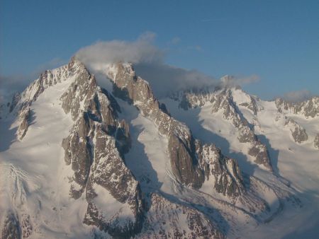 L’Aiguille et le glacier du Milieu