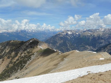 Crête de Cugulet dans le rétro