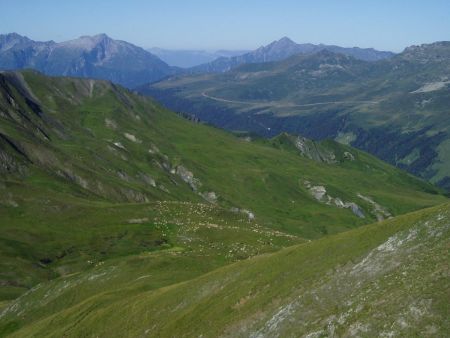 Vers la pointe de Comborsier