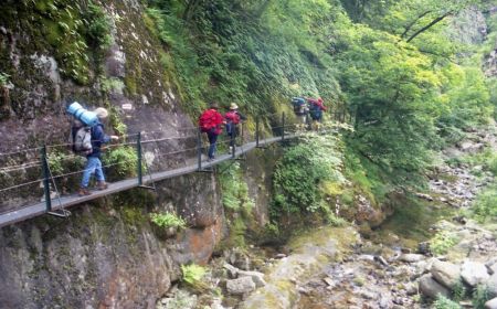 Les gorges 5 -passerelle