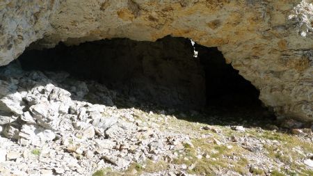 L’entrée du tunnel.