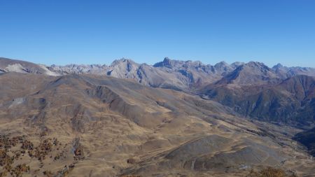 Sommets de l’Ubaye, Aiguille et Brec de Chambeyron, Rocca Blanca, Tête de Sautron, Tête de la Courbe, Tête de Moise