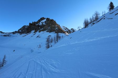 Sous le col Mercière.