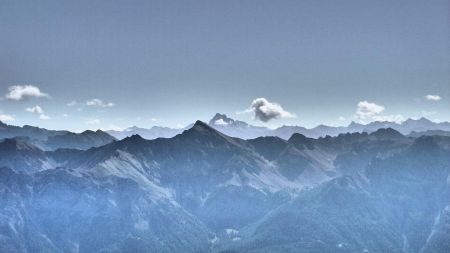 Pic de Peyre-Eyraute et Mont Viso