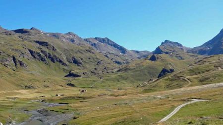 Arrivée au hameau du Plan