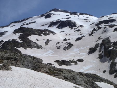 Vers le sommet du Mont Clapier