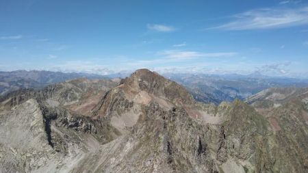 Le Mont Malinvern (2938m) à l’ouest