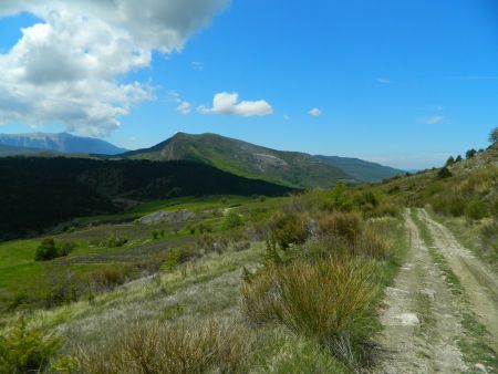 La piste du retour.