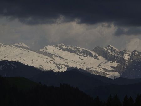 Le Haut-Giffre au soleil.