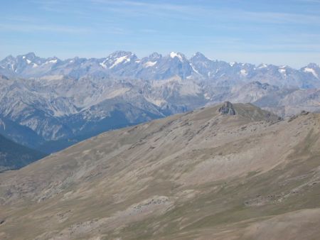 Vue les Ecrins