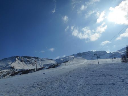 La traversée des pistes.