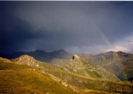 Orage au refuge de la Croix du Bonhomme