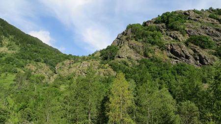 Vue au départ de la randonnée 