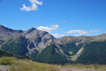 Les sommets de Vars depuis l’Homme de Pierre