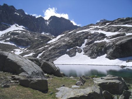 Au bord du lac Porcieroles