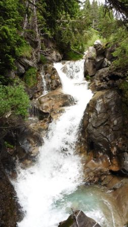 Cascade du torrent de la Glière