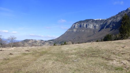 Sommet de l’alpage, passage du Croc