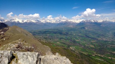 Vue depuis le sommet.