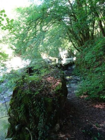 Sortie des gorges de la Charniaz