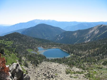 Lac d’Evol et Mont Canigou