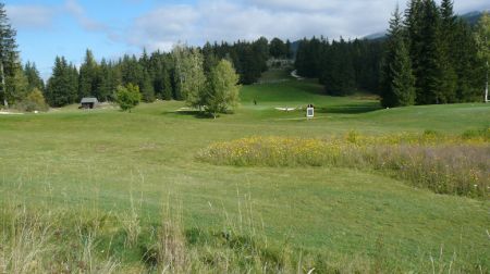 De retour au Golf de Corrençon.