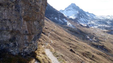 Sentier vers le col de la Fenêtre