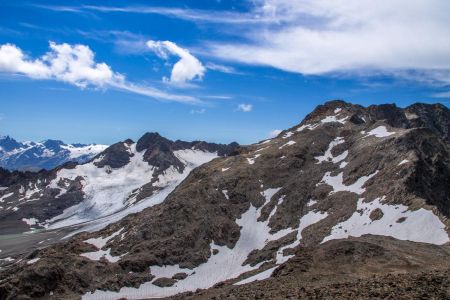 La Cime de la Cochette et le glacier de Saint Sorlin