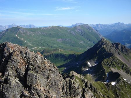 Col de la Fen&ecirc;tre et Mont Joly.