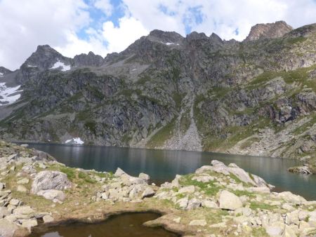 Arrivée au lac nord