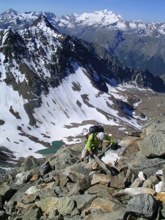 Sur l’arête