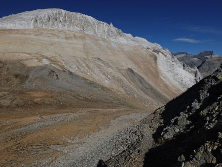 On quitte le col pour monter sur l’aiguille au sud...