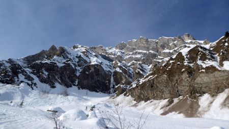 Sous les falaises de la Blonnière