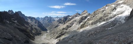 Depuis le refuge du Promontoire, vallée des Elançons