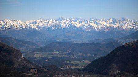 Face aux sommets des Ecrins