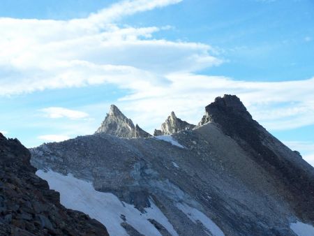 Col du Moine et la Pointe de la Gorma.