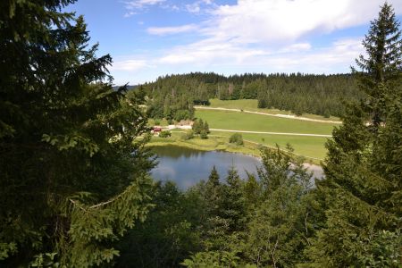 Vue sur le lac