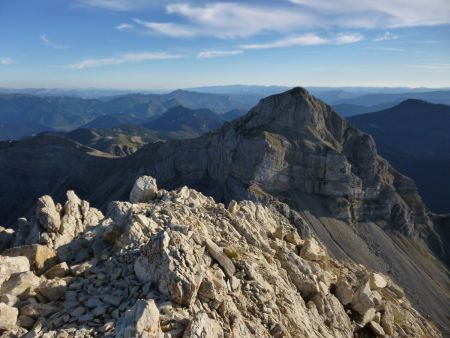 Plein sud avec la Tête de Ganesier.