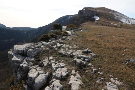 On enchaîne la montée à la Pyramide.