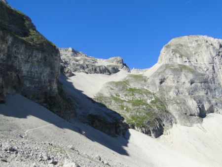 Reprise du GR dans la combe Ratin