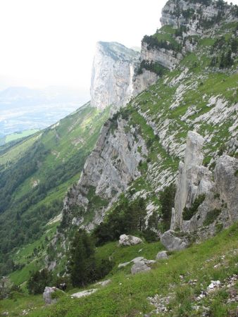 Le sentier du Pas de Rocheplane